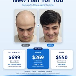 New Hair For Men & Women