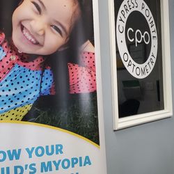 Cypress Pointe Optometry - Behind the front desk