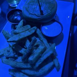 Diablo Rooftop - Burger and fries