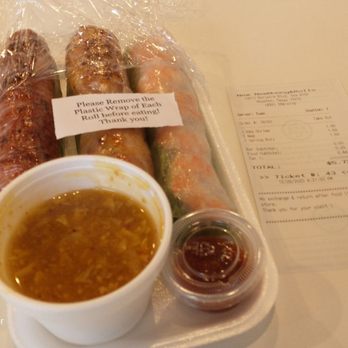Nem Nuong & Rolls - Bought three different Rolls - Vietnamese Near Me - Houston, Texas Nem Nuong & Rolls - Bought three different Rolls - Vietnamese Near Me - Houston, Texas