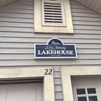 Plainfield Signs - Litz Lakehouse - Fond Du Lac, WI - Signmaking Near Me - Plainfield, Illinois