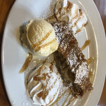 Bodensee Restaurant - Apple Strudel with ice cream.  The best! - German Near Me - Helen, Georgia