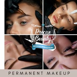Precise Beauty Studio - Powder brows . Permanent makeup