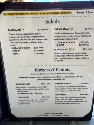 Menu photo 8 Solomon's Landing Cabo San Lucas, BCS