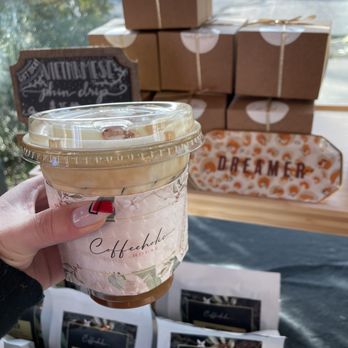 Coffeeholic House - Iced coffee with cheese foam - Coffee & Tea Near Me - Seattle, Washington