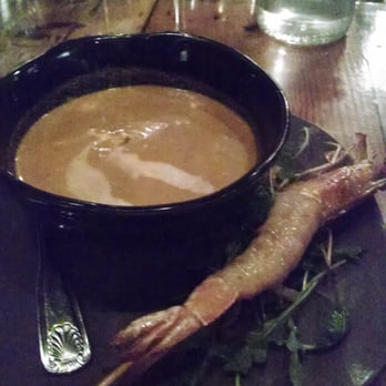 Bouche - Valentine 2014 - Lobster and Prawn Creamy Bisque, Crab salad - French Near Me - San Francisco, California Bouche - Valentine 2014 - Lobster and Prawn Creamy Bisque, Crab salad - French Near Me - San Francisco, California