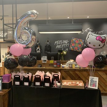 Lush - party set up by the register - Cosmetics & Beauty Supply Near Me - Glendale, California