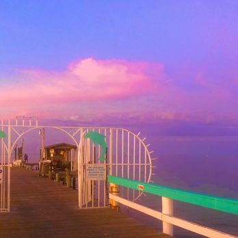 Bokeelia Fishing Pier - Bokeelia Fishing Pier glowing at Sunset. - Fishing Near Me - Bokeelia, Florida