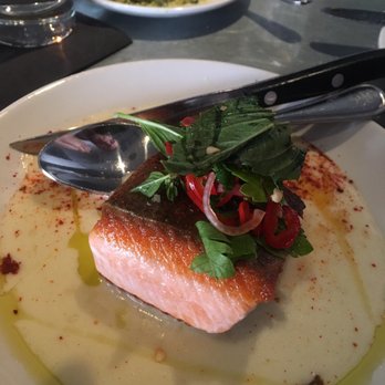 Mediterranean Exploration - Seared salmon - Mediterranean Near Me - Portland, Oregon