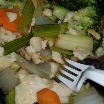 Double Dragon Restaurant - Scallop, pork, chicken stir fry - Chinese Near Me - New Minas, Nova Scotia