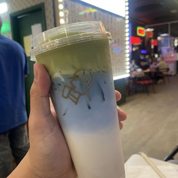 Heytea - Matcha blue - Bubble Tea Near Me - Monterey Park, California