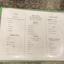 BoraSoo Cafe - Menu