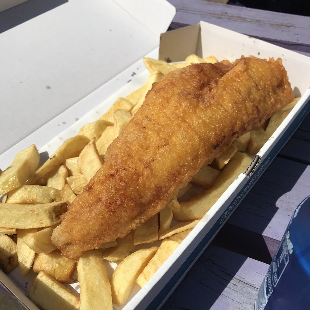 The Black Pearl - Meal 1. Fish and Chips (medium) with drink included - Fish & Chips Near Me - Beck Row, SFK The Black Pearl - Meal 1. Fish and Chips (medium) with drink included - Fish & Chips Near Me - Beck Row, SFK