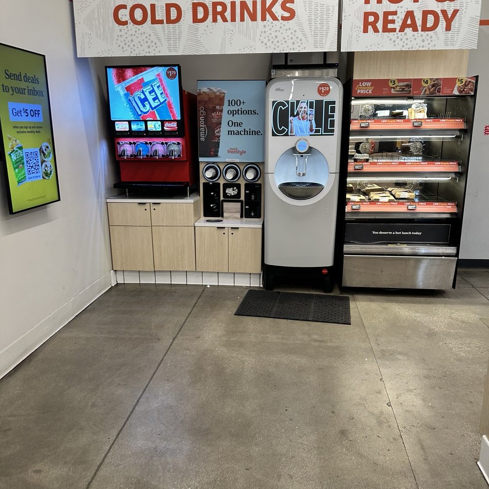 Amazon Go - The soda and icee machines at Amazon Go. - Convenience Stores Near Me - Torrance, California