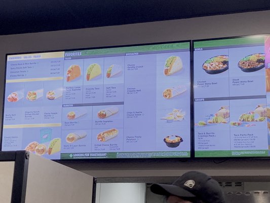 Menu photo 1 Taco Bell Davis, CA Menu photo 1 Taco Bell Davis, CA