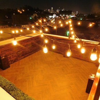 Campos Landscaping - Rooftop at night - Landscaping Near Me Campos Landscaping - Rooftop at night - Landscaping Near Me