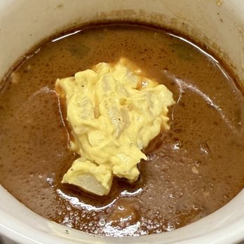 The Girls Joint - Close up of gumbo with potato salad - Desserts Near Me - Williamsport, Maryland The Girls Joint - Close up of gumbo with potato salad - Desserts Near Me - Williamsport, Maryland
