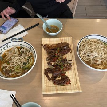 Jinweide Lanzhou Beef Noodles - Braised Beef Noodle Soup Tomato & Egg Noodle Soup Cumin Lamb Chops - Noodles Near Me - Millbrae, California Jinweide Lanzhou Beef Noodles - Braised Beef Noodle Soup Tomato & Egg Noodle Soup Cumin Lamb Chops - Noodles Near Me - Millbrae, California