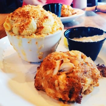 Mama's on the Half Shell - crab cake platter with mac n cheese on the side! Yumm - Bars Near Me - Baltimore, Maryland Mama's on the Half Shell - crab cake platter with mac n cheese on the side! Yumm - Bars Near Me - Baltimore, Maryland