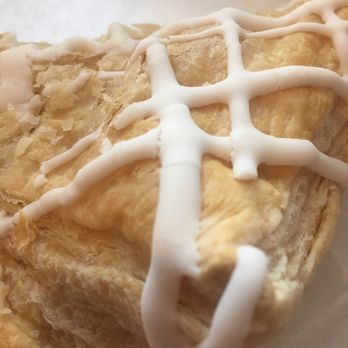 Mount Kisco Bagel - a pastry with icing - Bagels Near Me - Mount Kisco, New York
