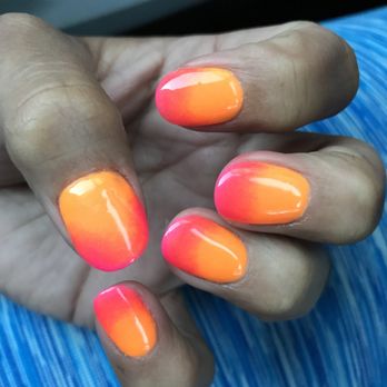 My i Nails - Hai got be out of my comfort zone and told me to try ombré it came out amazing I love them I always recommend this place to everyone - Nail Salons Near Me - Glendale, Arizona