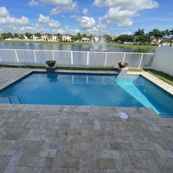 SoFlo Pools - They just cleaned the pool and it looks great