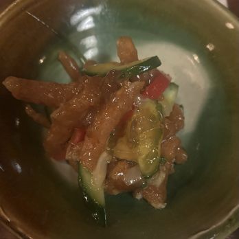 Uzuki - Crispy cucumbers salad - Japanese Near Me - Brooklyn, New York
