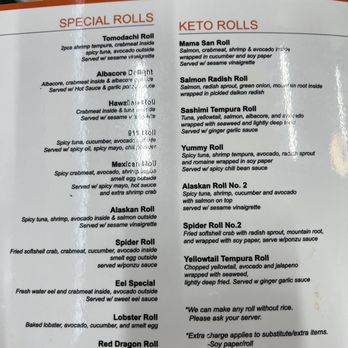 Tomodachi Sushi - Menu 2of4 - Sushi Bars Near Me - Los Angeles, California Tomodachi Sushi - Menu 2of4 - Sushi Bars Near Me - Los Angeles, California