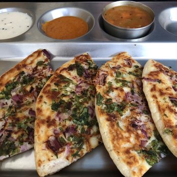 Udupi Palace - Onion and Hot Chili Uthappam - Indian Near Me - Berkeley, California