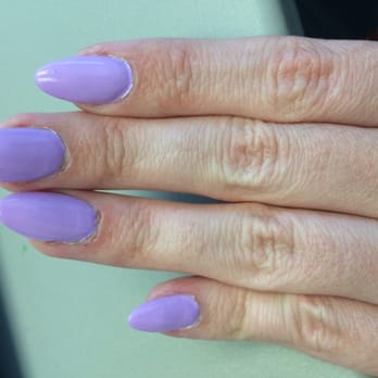 Le Monge Nail Salon - Massively crooked and misshaped nails. The nail beds/cuticles are all cut up and the nail polish is horribly done. - Nail Salons Near Me - Glendale, California