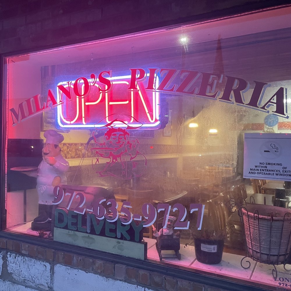 Milano's Pizza - Entrance - Pizza Near Me - Royse City, Texas Milano's Pizza - Entrance - Pizza Near Me - Royse City, Texas