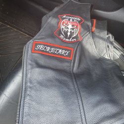 Make It Fit - My Secretary patch was added onto my vest