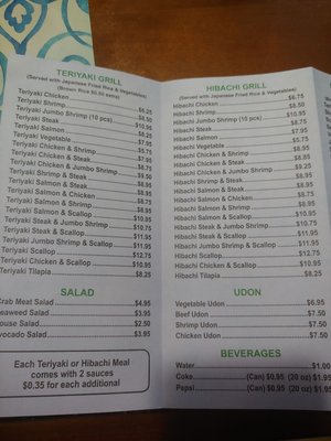 Menu photo 3 Tokyo Express Newark, DE