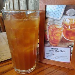 Peach sweet tea Peach sweet tea