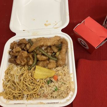 Panda Express - Large plate - Chinese Near Me - Clark, New Jersey