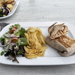Altitude Restaurant - Cajun chicken wrap