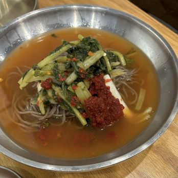 Daori BBQ - Spicy beef buckwheat noodles - Korean Near Me - Flushing, New York