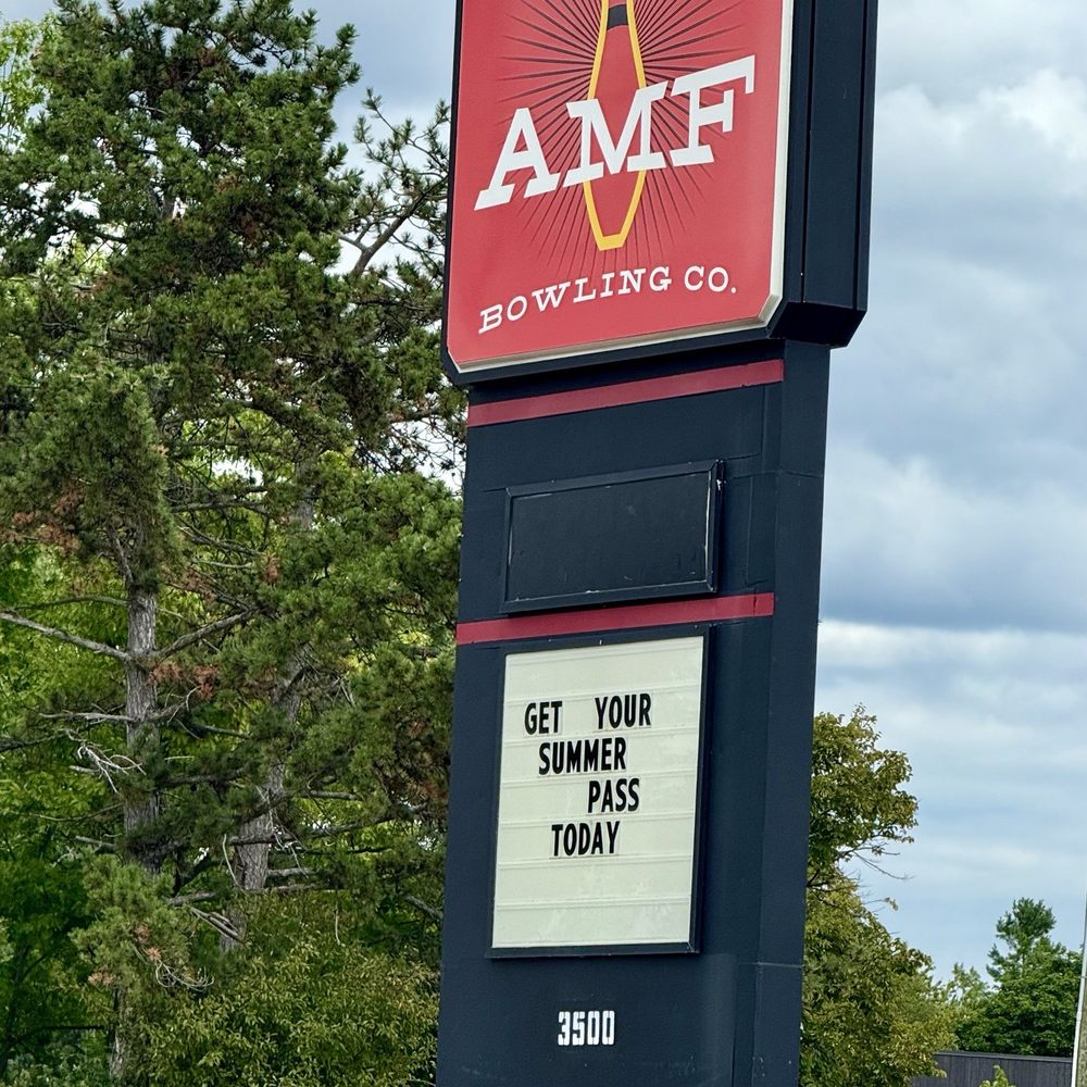 AMF Eastbrook Lanes - Outside sign - Bowling Near Me - Grand Rapids, Michigan AMF Eastbrook Lanes - Outside sign - Bowling Near Me - Grand Rapids, Michigan