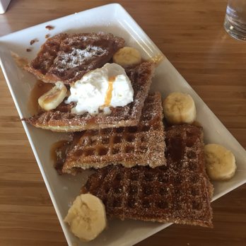Early Bird - Churro Waffle - New American Near Me - Fullerton, California