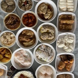 Various dim sum dishes Various dim sum dishes