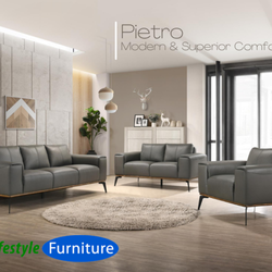 Lifestyle Furniture - The high architectural design shines through with the clean lined modernism and its superior comfort.