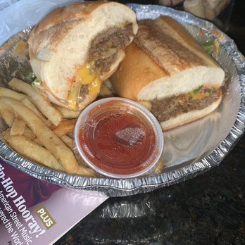 Subs & Co. - Cheese steak with fries on the side - Sandwiches Near Me - Avenel, New Jersey