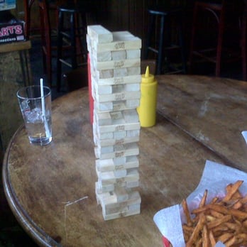 Brooklyn Ice House - Jenga and delicious sweet potato fries. - Barbeque Near Me - Brooklyn, New York Brooklyn Ice House - Jenga and delicious sweet potato fries. - Barbeque Near Me - Brooklyn, New York