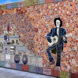 Silver City Museum - Beautiful mural