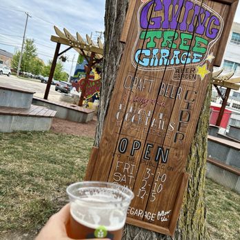Giving Tree Garage - Beer Gardens Near Me - Milwaukee, Wisconsin Giving Tree Garage - Beer Gardens Near Me - Milwaukee, Wisconsin