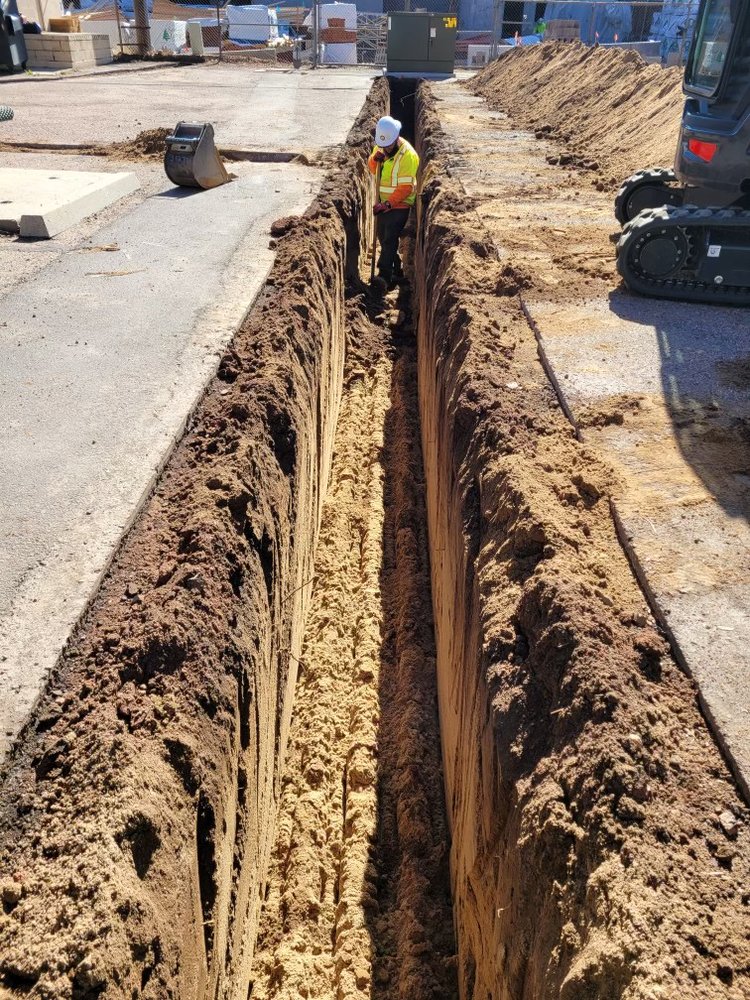 Slide of Wild Land Excavation