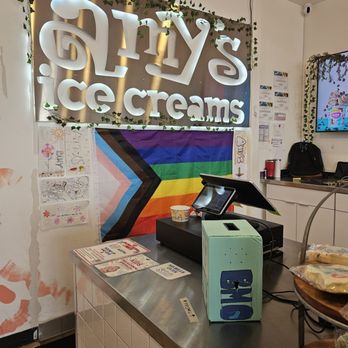 Amys Ice Cream - Register area - Ice Cream & Frozen Yogurt Near Me - Cedar Park, Texas Amys Ice Cream - Register area - Ice Cream & Frozen Yogurt Near Me - Cedar Park, Texas
