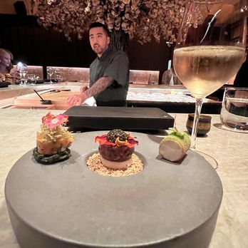 MILA Restaurant - Omakase dish #1 - Mediterranean Near Me - Miami Beach, Florida