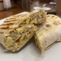 Buffalo Moon Coffee Shop Cafe & Gifts - Breakfast burrito with bacon