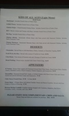 Menu photo 6 87 Restaurant Clayton, NM